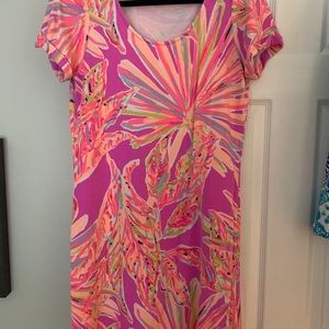Lilly Pulitzer cotton short sleeve dress size med